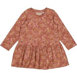 Wheat Kristine Dress - Rose Cheeks Flowers (5542e-159-2113)