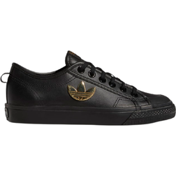 adidas Nizza Trefoil W - Core Black/Core Black/Gold Metallic
