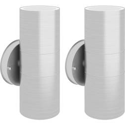 vidaXL 42419 2-pack Wall light ∅ 9cm 2pcs