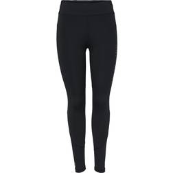 Only Mesh Detail Running Tights Women - Black