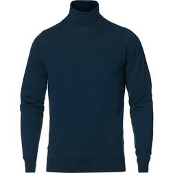 John Smedley Cherwell Extra Fine Merino Rollneck Orion Green