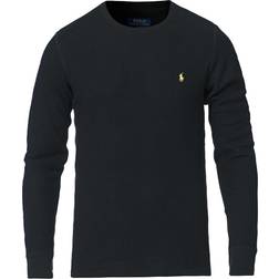 Polo Ralph Lauren Crew Crew Sleep Top - Black/Gold Bugle