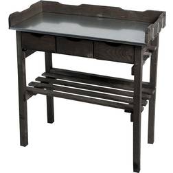 Scan-Pot Plant Table with Drawers Plantebord