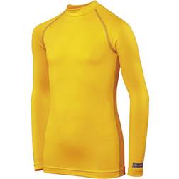 Rhino Boy's Long Sleeve Thermal Underwear Base Layer Vest Top - Yellow