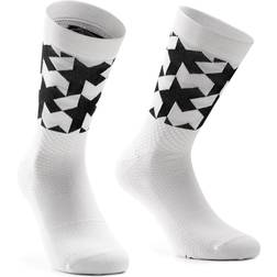 Assos Monogram Evo Cycling Socks Unisex - Holy White