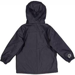 Wheat Ajo Thermo Rain Coat - Deep Blue