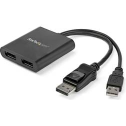 StarTech USB A/DisplayPort-2xDisplayPort M-F