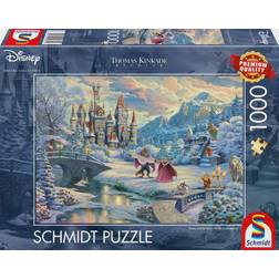 Schmidt Disney Beauty & The Beast‘s Winter Enchantment 1000 Pieces