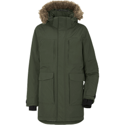 Didriksons Madi Boy's Parka - Deep Green (503932-300)