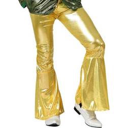 Vegaoo Men Disco Pants Gold