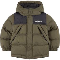 Timberland Logo Puffer Jacket - Green (T26552)