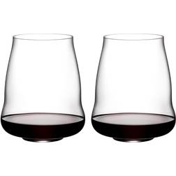 Riedel Stemless Wings Pinot Rødvinsglas 62cl 2stk