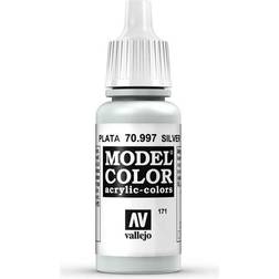 Vallejo Model Color Metallic Silver 17ml