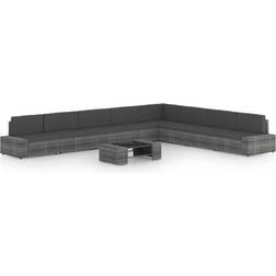 vidaXL 3067184 Lounge-Set, 1 Tisch einschl. 8 Sofas
