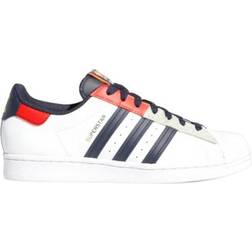 adidas Superstar M - Cloud White/Legend Ink/Red