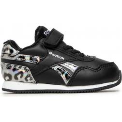 Reebok Infant Royal Classic Jogger 3 - Black/Black/Silver Metallic