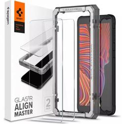 Spigen GLAS.tR AlignMaster Screen Protector for Galaxy Xcover 5 2-Pack