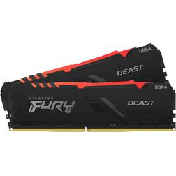 Kingston Fury RGB Black DDR4 2666MHz 2x32GB (KF426C16BBAK2/64)