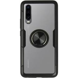 Ksix Funda para huawei p30, semirrígida, magnético para soporte coche, transparente