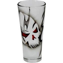 Nybro Crystal Memento Mori Dödskalle Snapsglas 7cl 2st