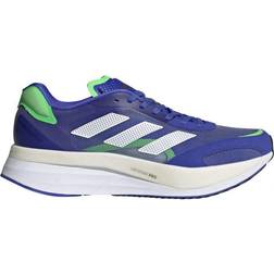 Adidas Adizero Boston 10 M - Sonic Ink/Cloud White/Screaming Green