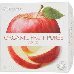Clearspring Organic Fruit Purée Apple 100g 2stk 2pak