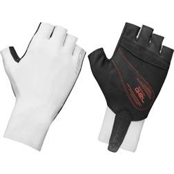GripGrab Aero TT Raceday Short Finger Gloves Unisex - White
