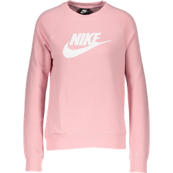 Nike Sportswear Essential Fleece Crew Sweatshirt - Pink Glaze/ White