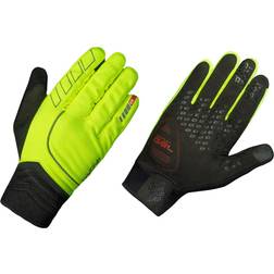 GripGrab Hi Vis Hurricane Gloves Unisex - Hi Vis Yellow