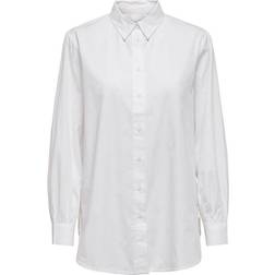 Only Nora Classic Shirt - White