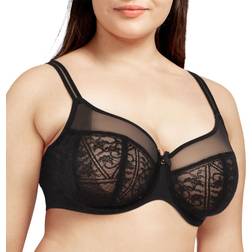 Chantelle Alto Very Covering Underwired Bra - Musta