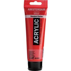 Amsterdam Standard Series Acrylic Tube Pyrrole Red 120ml