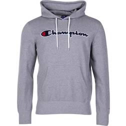 Champion Basic Logo Hoodie - Graphite Grey