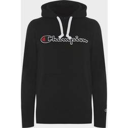 Champion Basic Logo Hoodie - Black