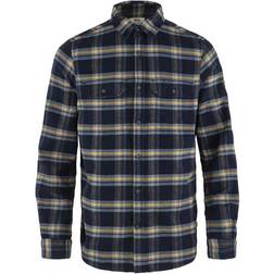 Fjällräven Övik Heavy Flannel Overhemd - Blauw