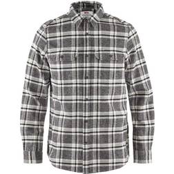 Fjällräven Övik Heavy Flannel Shirt - Dark Grey