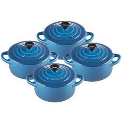 Le Creuset Mini with lid 4 Parts 0.25 L 10 cm