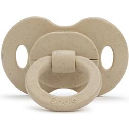 Elodie Details Bamboo Soother Orthodontic Pure Khaki 3+m