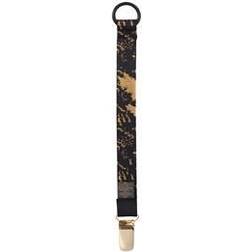 Bjällra of Sweden Pacifier Clip Black Golden