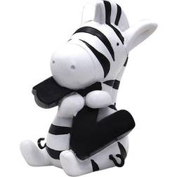 Kids by Friis Birthday Trains Zebra Z Letter White/Black