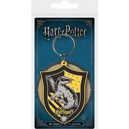 Harry Potter Hufflepuff Rubber Keychain