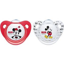 Nuk Disney Mickey Sutter 0-6m 2-pack