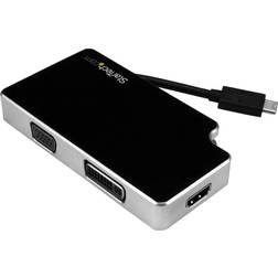 StarTech USB C-VGA/DVI/HDMI M-F 0.9m