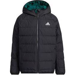 Adidas Kid's Frosty Winter Jacket - Black/White (H45034)