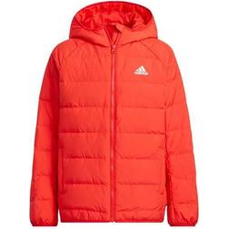 adidas Kid's Frosty Winter Jacket - Vivid Red/White (H45033)