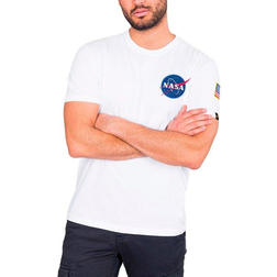 Alpha Industries Men's Space Shuttle T-Shirt - White