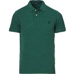 Polo Ralph Lauren Custom Slim Fit Polo Shirt - Verano Green Heather