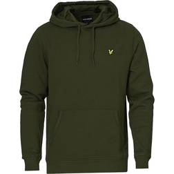 Lyle & Scott Organic Cotton Pullover Hoodie - Olive