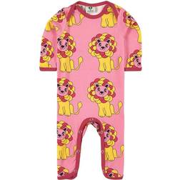 Småfolk Body Suits with Lion - Sea Pink (14-4015)