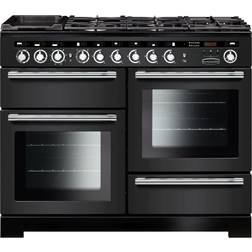 Rangemaster EDL110DFFCB/C Encore Deluxe 110cm Dual Fuel Charcoal Black